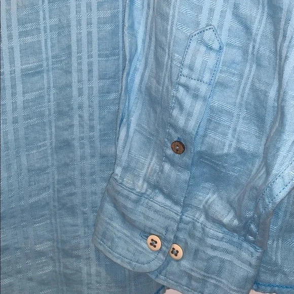 Roundtree & Yorke Caribbean Linen Shirt Men’s Size 3X Big New - Picture 5 of 8